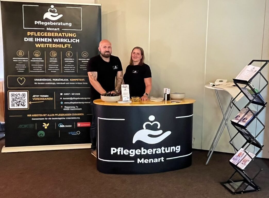 Pflegeberatung Menart beim Gesundheitstag in Hamminkeln Mehrhoog